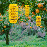 Set of 2Pcs Wasp Trap Outdoor Hanging Jacket Trap Reusable Wasp Catcher Sticky Wasp Repellent