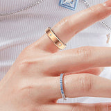 Smart Health Ring with Heart Rate Sleep & Blood Oxygen Monitoring Rose Gold