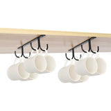 3PCS Under Cabinet Mug Hooks Coffee Cup Holder