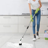 2 PCS Cordless Electric Spin Scrubber with 9 Replaceable Brush Heads and Extendable Pole for Home Use (Copy)