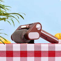 Stainless Steel Electric Grill Brush with LED Light – Dishwasher Safe