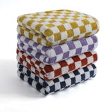 4Pcs Set Absorbent Hand Towels Soft Fleece Face Towels for Bathroom Kitchen Gym