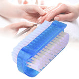 6Pcs Double-Sided Nail Brushes Manicure Pedicure Set