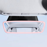 2PCS Silicone Rearview Mirror Edge Protector for Tesla Model 3/Y Pink