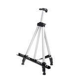 168cm Adjustable Art Painting Easel Stand Aluminum Metal Tripod for for Table-Top Floor Drawing and Displaying