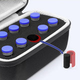 Compact Insulin Vial Protector Case with Handle EVA Shockproof Storage Case for Travel Small