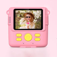 1080P Instant Print Camera for Kids Digital Video Camera with 32GB TF Card Christmas Birthday Present Pink