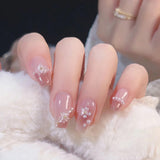 22Pcs Set Press-on nails Reusable Gel-on False Nail Tip Nail Art Tools Style 3