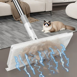 Clip Mop Sweep and Mop Kit for Hardwood Tile Marble and Laminate Floors
