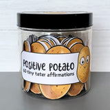 60PCS Positive Pickles Affirmation Cards Jar – Motivational Gift for Women and Teens Style 2