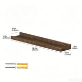 2PCS Vinyl Wall Display No Drill for Record CD Storage and Display Shelf