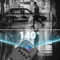 1080P Clip-on Recording Camera Portable Video Audio Body Mounted Camera
