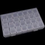 28 Compartment Plastic Storage Box for Jewelry Beads