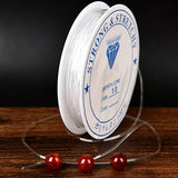 10 Rolls Stretch Elastic Cord String Bead Beading Jewellery Bracelet Clear Thread Line