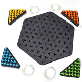 Funny Chain Triangle Chess Game Desktop Puzzle Board Game Territory Capture Toys