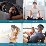Bluetooth 5.0 Sleeping Music Eye Mask Wireless Stereo Sport Earphone Headband