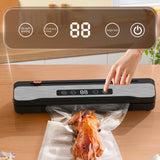 Wet & Dry Vacuum Sealer Machine with Built-In Cutter Dual-Use