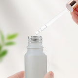10PCS Glass Liquid Dropper Reagent Eye Pipette Essential Oil Bottle Clear