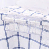 24 PCS Clear Plastic Tablecloth Clips for Indoor Outdoor Tables