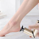 9-Speed Foldable Electric Foot File Dead Skin for Soft Smooth Feet Gold