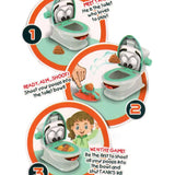 Poop Shoot Toilet Game Set Creative Family Game Toys
