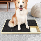 Dog Durable Wooden Nail Scratch Pad Portable Multi-Functional Nail Care Boards for Indoor/Outdoor Training