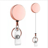 3 in 1 Heavy Duty Large Retractable Key Chain Badge Holder ID Card Holder