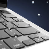 2Pcs Clear Silicone Keyboard Cover Compatible With MacBook Air Pro 13 14 15