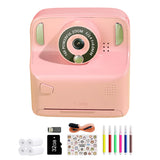 Instant Print Camera Set Christmas Gift Pink