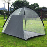 2-Meter Foldable Golf Practice Net Hitting Driving Netting Chipping Cage Training Aid