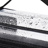2Pcs Clear Toiletry Bag Waterproof Travel Makeup Organizer Carry-on Travel Accessories