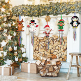 3D Wooden Wind Chime Craft Kit for DIY Wind Chimes Decorative Ornament Christmas Style