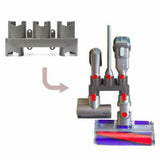 Vacuum Cleaner Replacement Accessories Brush Head Dust Bucket Lid Holder Compatible with Dyson V7 V8 V10