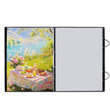 Extra Large Puzzle Storage Binder for 1000 Piece Puzzle Organizer with 24 Pages Holds Up to 48 Completed Puzzles