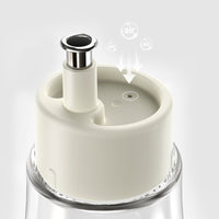 260ml Oil Glass Container Vinegar Lid Bottle Dispenser for Kitchen