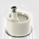 260ml Oil Glass Container Vinegar Lid Bottle Dispenser for Kitchen