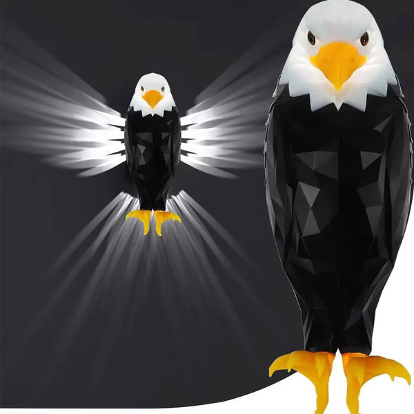 Bald Eagle Wall Light Magnetic Wall Mounted Eagle Lamp Removable Charging Eagle Light