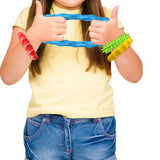 4PCS Sensory Fidget Toys Stretchy Fidget Bracelets for Special Needs & Autistic