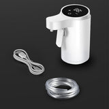 Smart Digital Wine & Spirit Bottle Dispenser with Touch Screen White