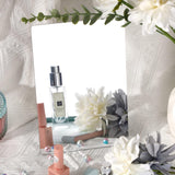 8Pcs Self-Adhesive Acrylic Mirror Wall Stickers Frameless Decorative Mirror Home Office Decor