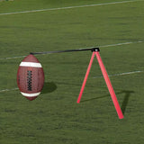 Foldable Football Kicking Tee Portable Field Goal Kicking Holder Stand Football Training Practice Equipment Red