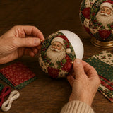 Christmas Patchwork Ball DIY Craft Kit for Adults Ornaments Style 1