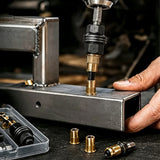 84 PCS M3 to M12 Carbon Steel Threaded Rivet Nut Tool Kit