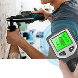Electronic Stud Finder 5 in 1 Wall Scanner with LCD 5 Modes for Home Black