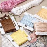 Embroidery Floss Cross Stitch Organizer Storage Box with 1 Winder 100 Bobbins