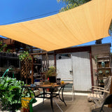 200x200cm Sun Shade Sail Cloth Canopy Outdoor Awning Rectangle Square Cover