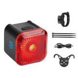 Smart Brake Sensing Bike Tail Light – USB Rechargeable Safety Lamp