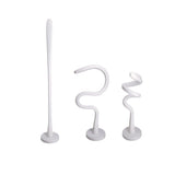 Magnetic Flexible Door Prop for Front Load Washer Washing Machine Door Holder White