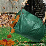 Heavy Duty Outdoor Leaf Collection Bag Foldable Yard Tarp