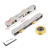 2 PCS Sliding Patio Door Rollers Wheels Durable Bottom Guide Wheel for Glass Door Small